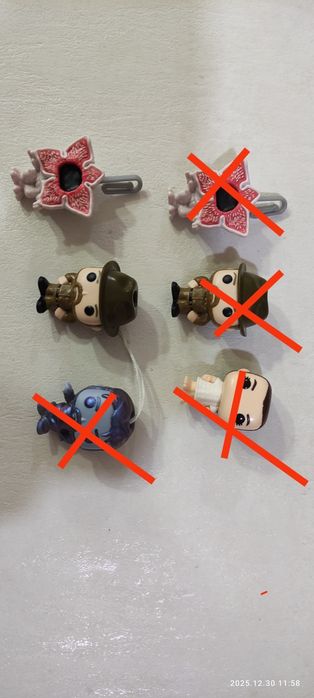 Киндер фигурки stranger things очень странные дела супергерои Marvel