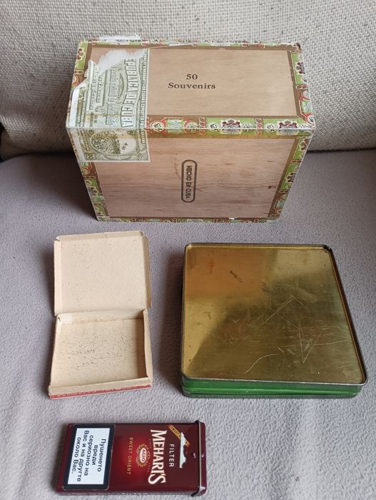 Кутия от пури и цигари