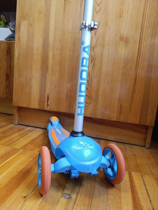 Самокат детский б/у HUDORA — Германия, безопасный, лёгкий и устойчивый