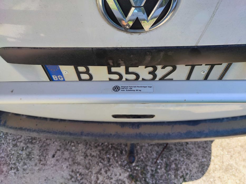 Продавам багажник за велосипеди за volkswagen t5 t6