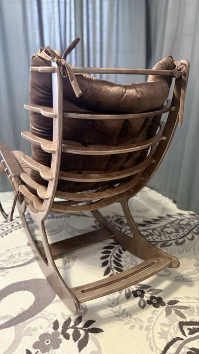 Кресло-качалка ракушка с матрасом