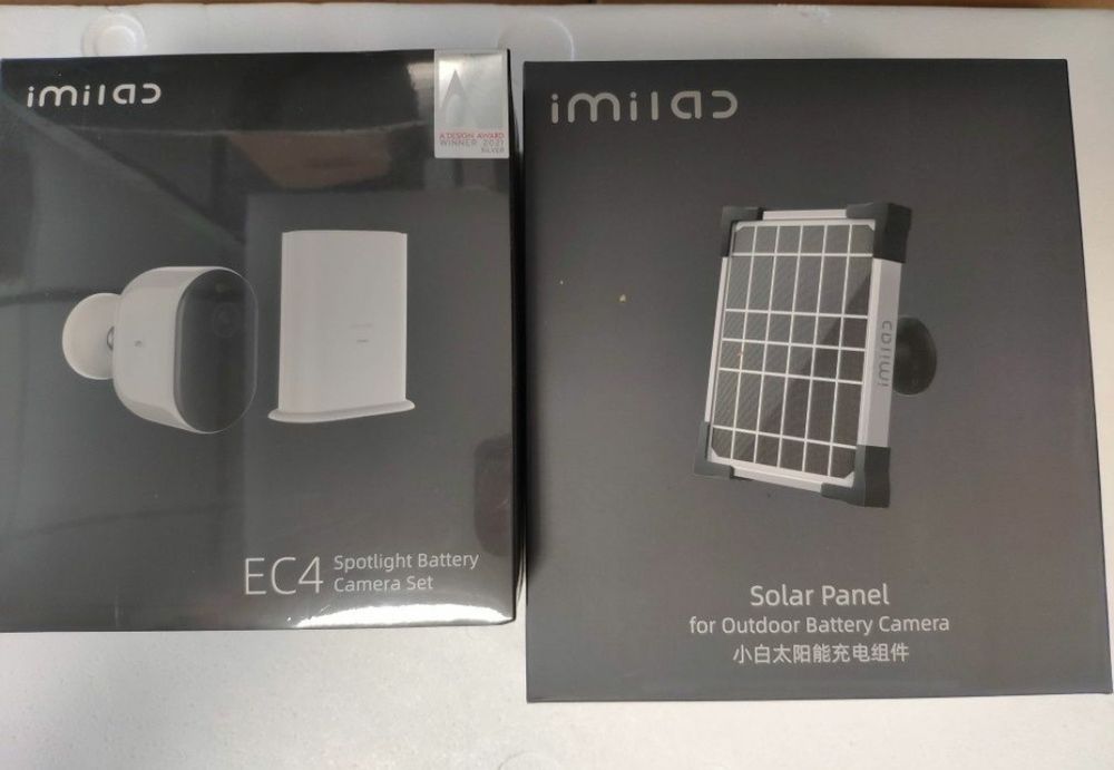 Чисто нова външна 1бр.Соларна камера Xiaomi Imilab +32GB card подарък