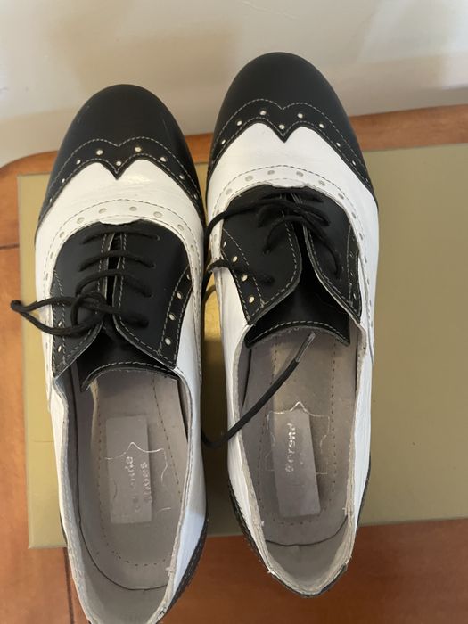 Pantofi Oxford, piele naturala (marimea 36 )