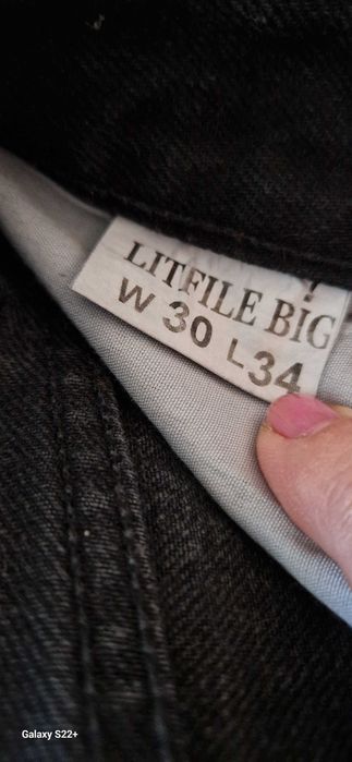 Blugi noi , negri , 100%bumbac