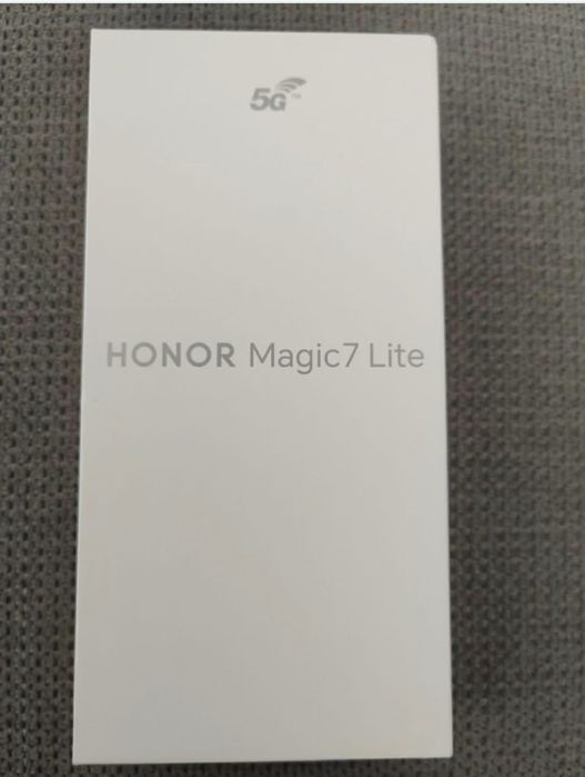 Telefon HONOR Magic 7 Lite, 256GB, 8GB RAM, Dual SIM, Titanium Black