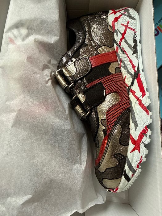 Кожаные кроссовки на девочку Tekiner