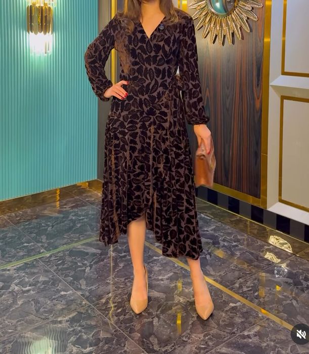 Новое платье-запах Raahat collection