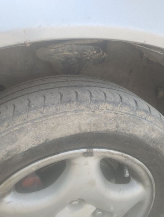 Титанка с покрышкой