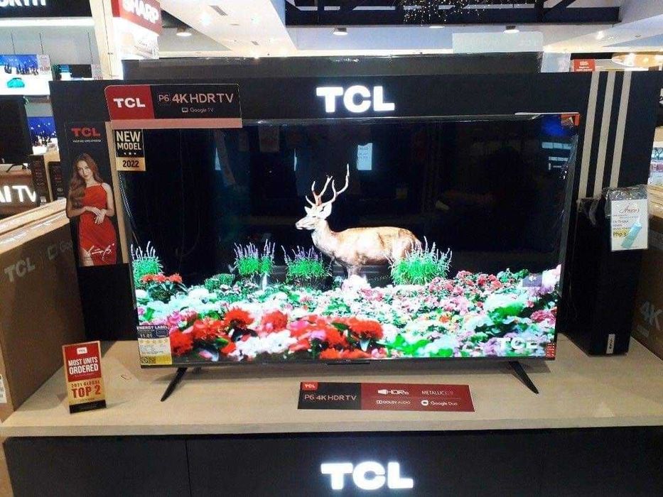 Телевизор TCL 43*55"65 4K Led HDR 10+ SMART Google TV