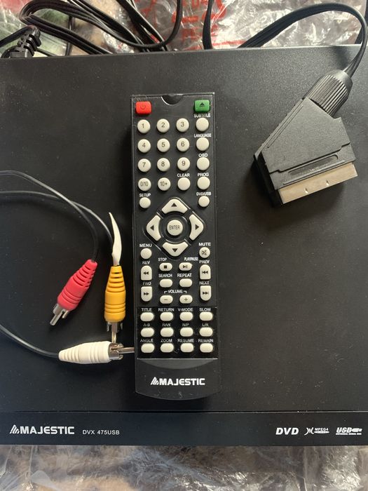Dvd cu stik, telecomanda, nou
