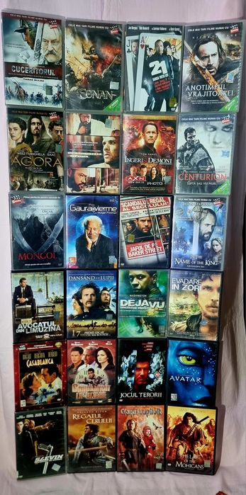 Dvd-uri originale cu filme, cu subtitrare in limba romana