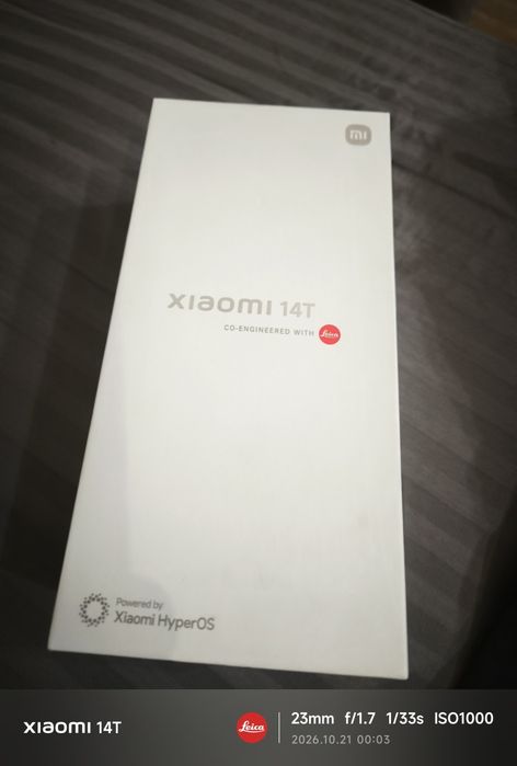 Xiaomi 14t 256/12(8+4)