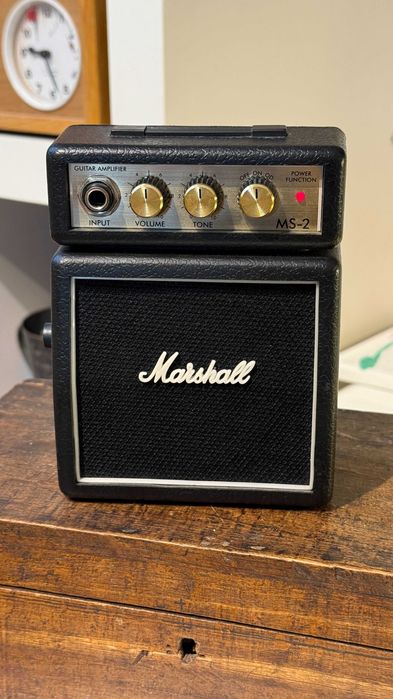 Marshall MS2 Battery-Powered Micro Guitar Amplifier boxa chirara