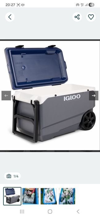 Lada frigo Igloo 85L