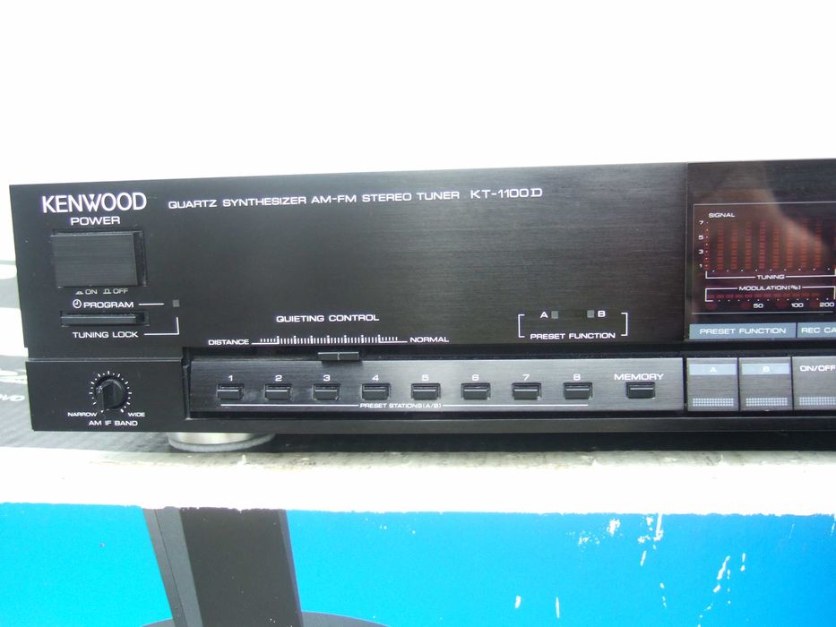 Tuner Radio Kenwood KT-1100D . Piesa de rezistenta . Gama DLLD .