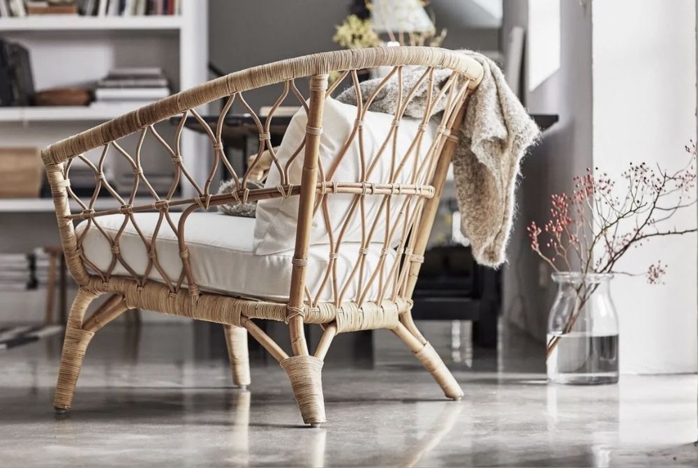 Ротанговое кресло Ikea