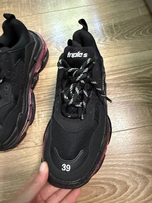 Balenciaga triple s piele