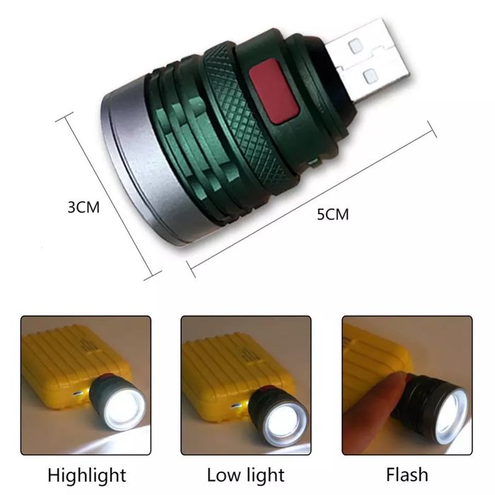 Продам фонарик USB