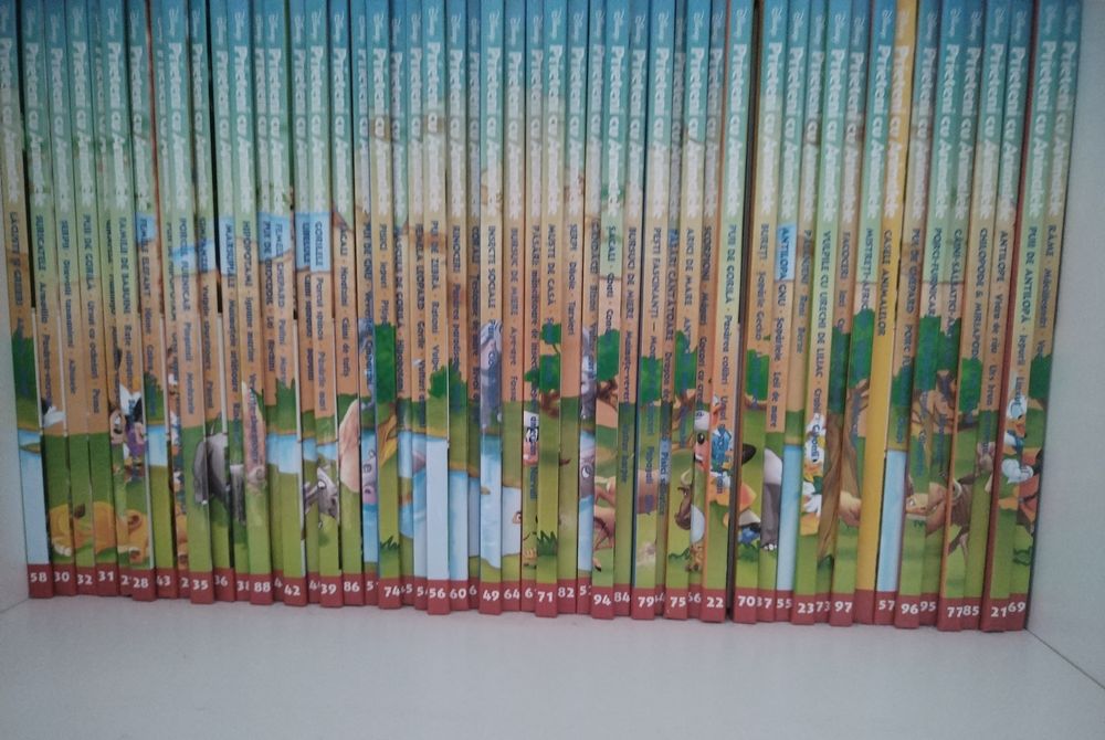 Colecție carti cu figurina copii Disney Prieteni cu animalele Eaglemos