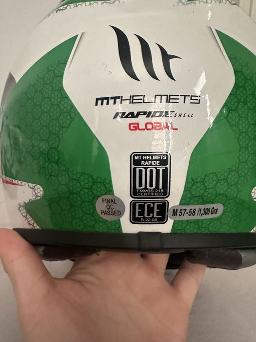 MT Rapide Global – White/Green/Red