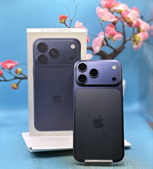 ГАРАНЦИОНЕН!!! Apple iPhone 17 Pro Max, 256GB, 5G, Deep Blue