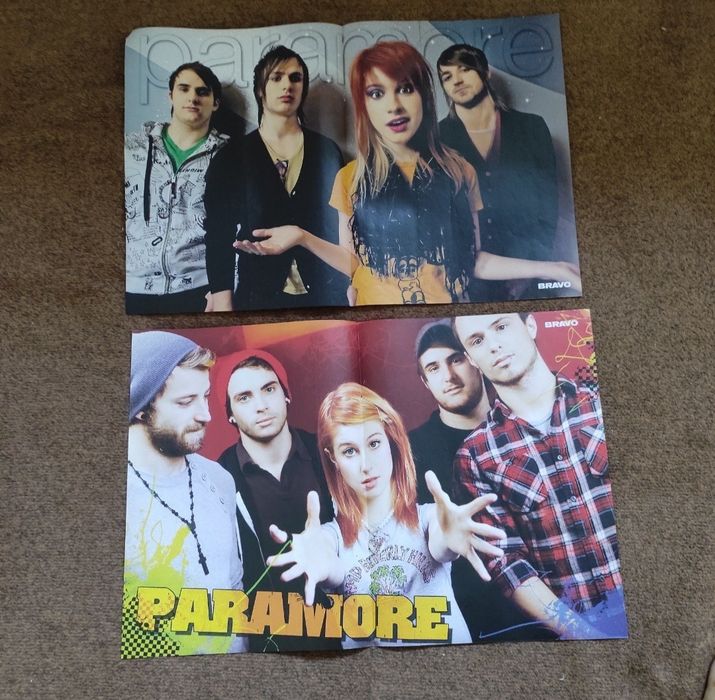 Постеры группы Paramore
