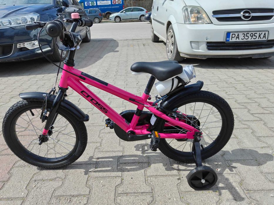 CROSS Велосипед 16" DIVA розов