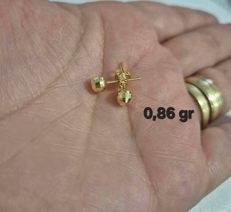 Cercei aur 14 k disponibile