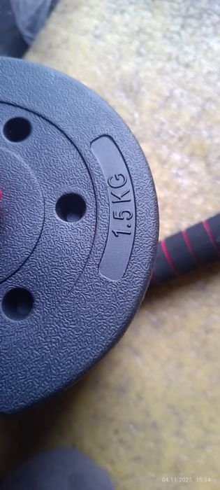 Штанга-гантели разборная