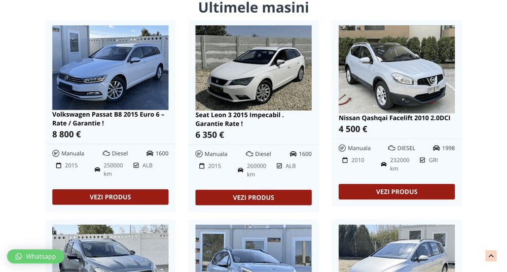 Creare site web | Servicii Web Design / Site de Prezentare / Magazin