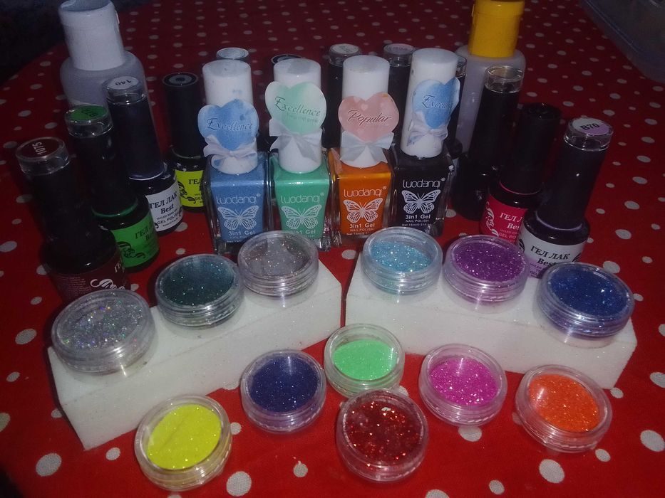 Комплект за изграждане на гел лак за нокти