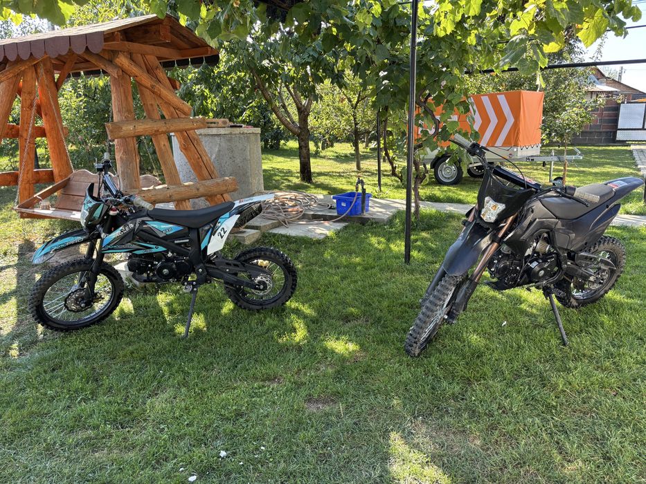 Vand 2 crossuri kxd 140cc