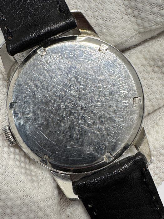 Rar! Ceas ARSA wehrmachtswerk, militar WWII (ww2). Swiss made