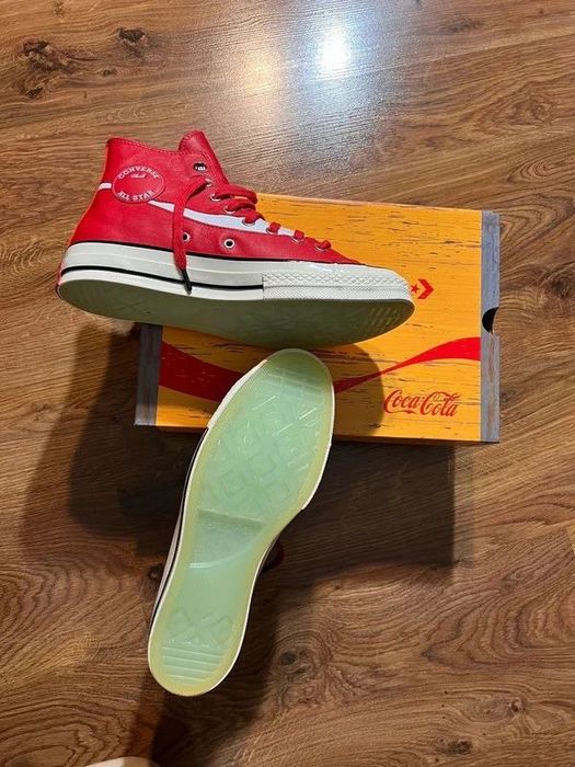 Converse Coca cola  Piele marimea 42 sau 43