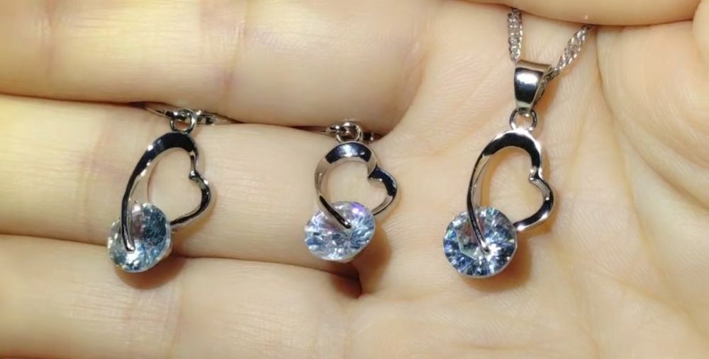 Сребърни обеци с печат 925