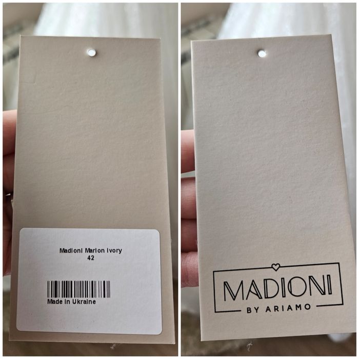 Дизайнерска булчинска рокля с ръкави, колекция 2023