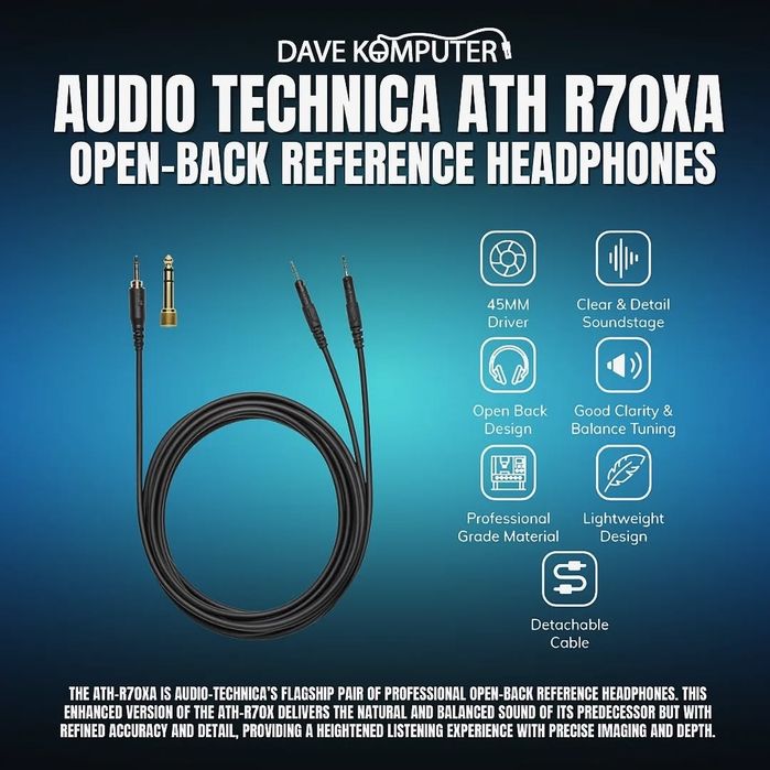 Audio Technica R70X Профессиональный Наушники