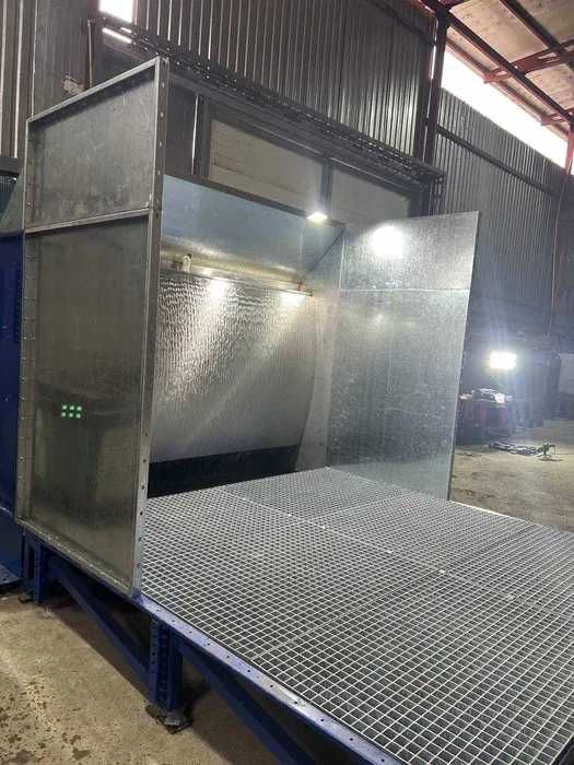 Suvli va suvsiz bo'yoqlash kamerasi