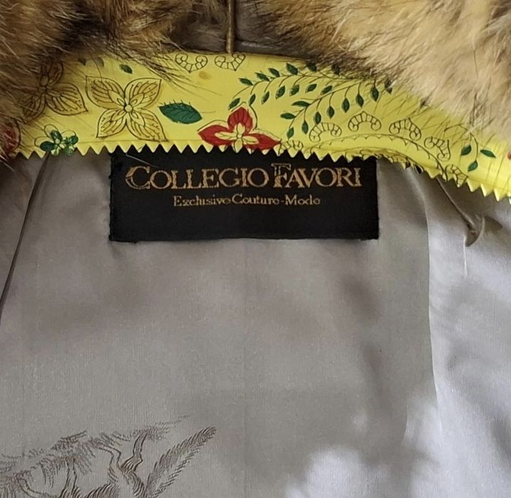 Blana naturala vintage