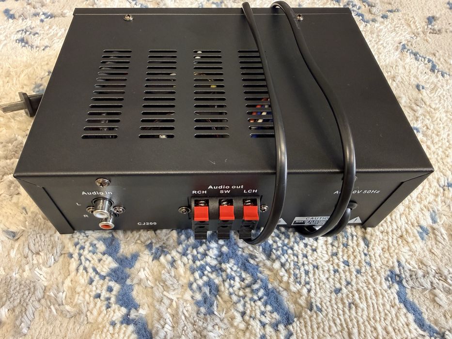 AB class усилитель 40x40 watt