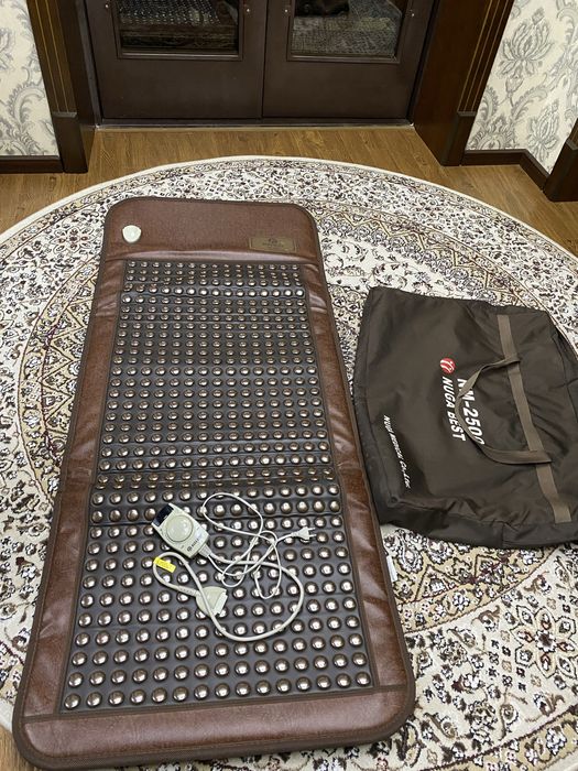 Односпальный турманиевый согревающий мат Нуга Бест NM-2500