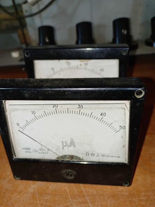 Микроамперметры, вольтметры стрелочные