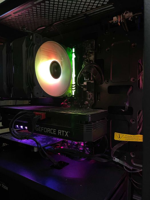 Продаю мощный игровой компьютер + монитор ASUS TUF Gaming VG259QB