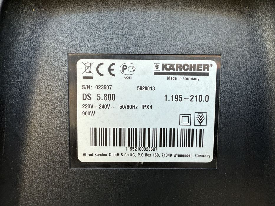 * KARCHER DS 5.800 оригинальный антиалергенный пылесос с водяным фильт