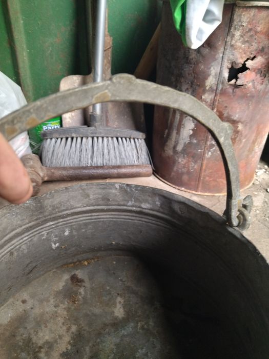 Медно котле за Декорация