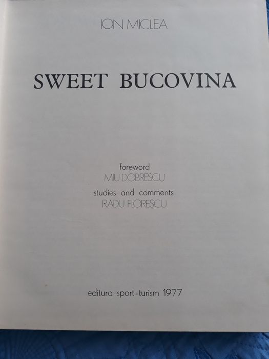Carte Sweet Bucovina