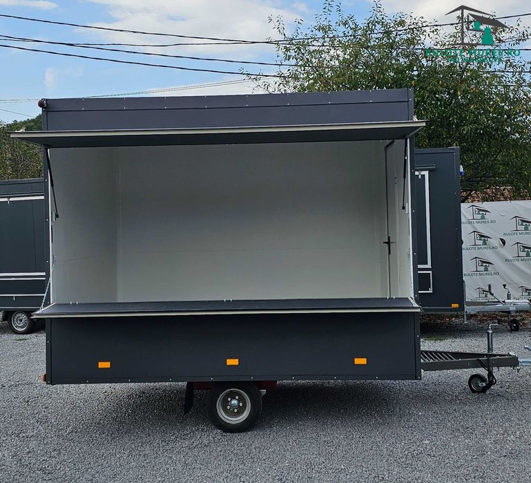 Rulota comerciala fast food , Coffe, patiserie 3m -750kg