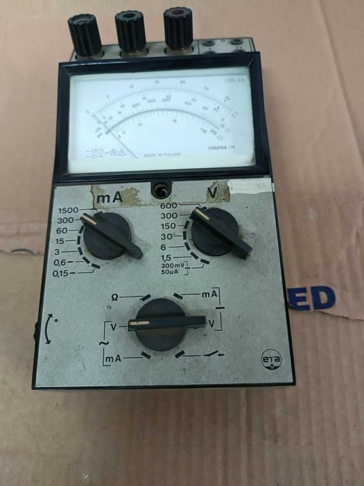 Multimetru analogic profesional ERA UM-4B – Polonia – vintage