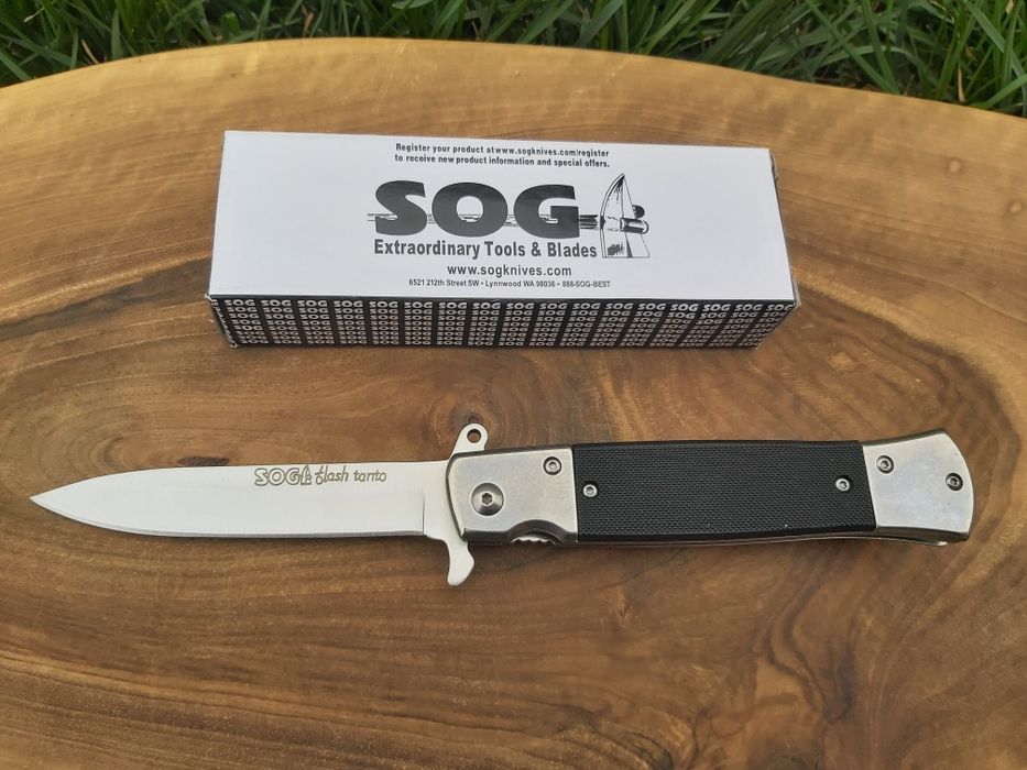 Сгъваем нож SOG Flash tanto,Flipper