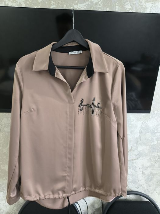 Офисная блуза длинный рукав